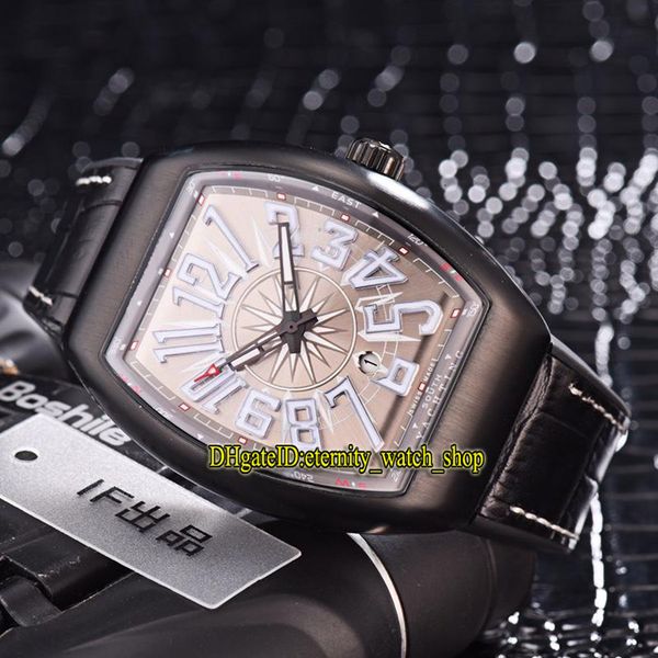 luxry new men's collection vanguard v 45 sc dt yachting automatic mechanical mens watch brown date dial leather strap gents watches 05, Slivery;brown
luxry new men's collection vanguard v 45 sc dt yachting automatic mechanical mens watch brown date dial leather strap gents watches 05, Slivery;brown