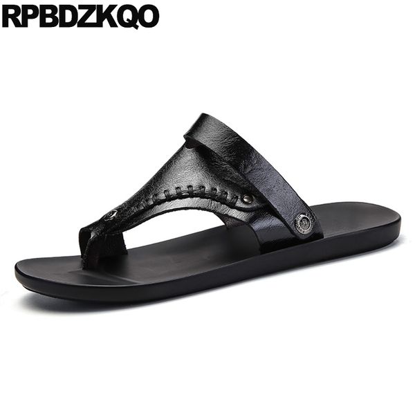 native leather white slippers sandals designer shoes men stud summer fashion toe loop outdoor sport rivet slides, Black
native leather white slippers sandals designer shoes men stud summer fashion toe loop outdoor sport rivet slides, Black