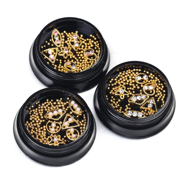 elessical mixed gold charm nail decoration rhinestones for nails manicure strass jewelry copper bead nail art accessories design, Silver;gold
elessical mixed gold charm nail decoration rhinestones for nails manicure strass jewelry copper bead nail art accessories design, Silver;gold