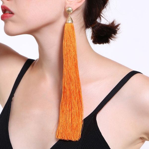 personalized fashion orange long tassel earrings for women 2018 femme single oversize earrings party jewelry c18110801, Golden
personalized fashion orange long tassel earrings for women 2018 femme single oversize earrings party jewelry c18110801, Golden