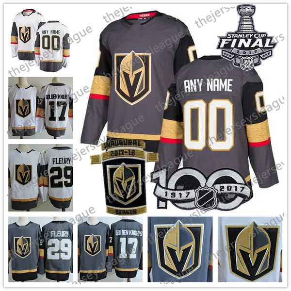 custom vegas golden knights 2018 кубок стэнли белый любое имя №29 флери шит инаугурационный сезон 100-й патч сшитые хоккейные майки, Black;red
custom vegas golden knights 2018 кубок стэнли белый любое имя №29 флери шит инаугурационный сезон 100-й патч сшитые хоккейные майки, Black;red