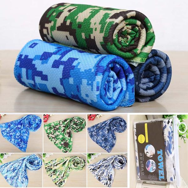 90*30cm camouflage ice cold towel cooling summer sunstroke sports exercise cool quick dry soft breathable cooling towel hh7-1217
90*30cm camouflage ice cold towel cooling summer sunstroke sports exercise cool quick dry soft breathable cooling towel hh7-1217