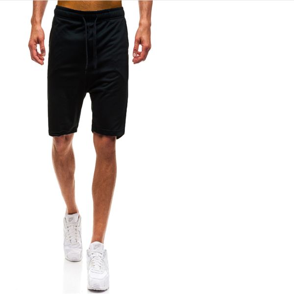 new mens summer casual cotton short pants loose fitness jogger sportswear shorts casual pants knee length solid comfort shorts, White;black
new mens summer casual cotton short pants loose fitness jogger sportswear shorts casual pants knee length solid comfort shorts, White;black