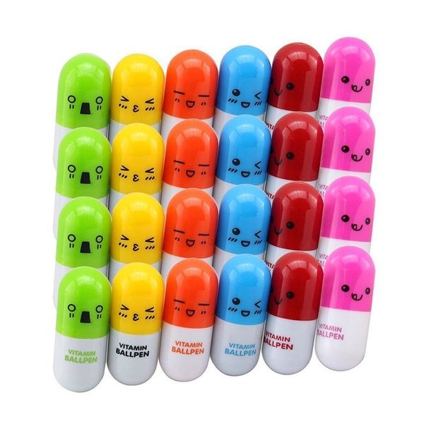 perfect-24pcs vitamin ballpoint pen, novelty retractable gift ball pen with smiling face cute cartoon emotion, Blue;orange
perfect-24pcs vitamin ballpoint pen, novelty retractable gift ball pen with smiling face cute cartoon emotion, Blue;orange