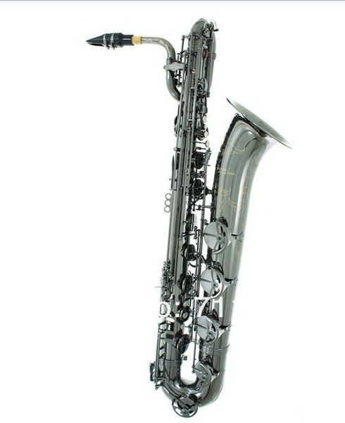 baritone saxophone margewate woodwind musical instruments black nickel plated surface with case for jazz music
baritone saxophone margewate woodwind musical instruments black nickel plated surface with case for jazz music