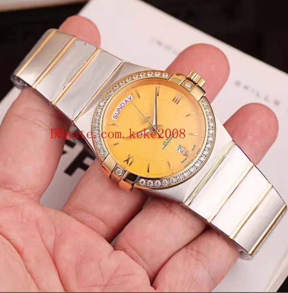 8 colors factory wristwatch constellation 38mm stainless steel roman dial swisseta 8500 mechanical transparent ladies women's watch wat, Slivery;brown
8 colors factory wristwatch constellation 38mm stainless steel roman dial swisseta 8500 mechanical transparent ladies women's watch wat, Slivery;brown