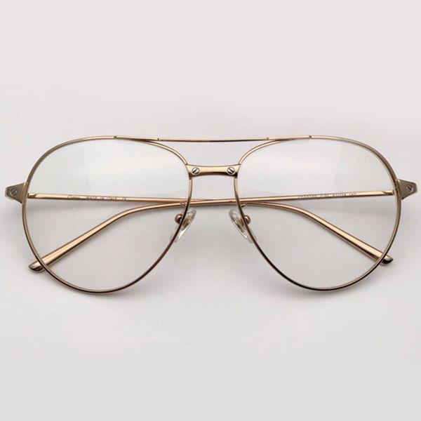 pilot style eye glasses frame brand designer myopia glasses frame retro fashion female optical, Silver
pilot style eye glasses frame brand designer myopia glasses frame retro fashion female optical, Silver