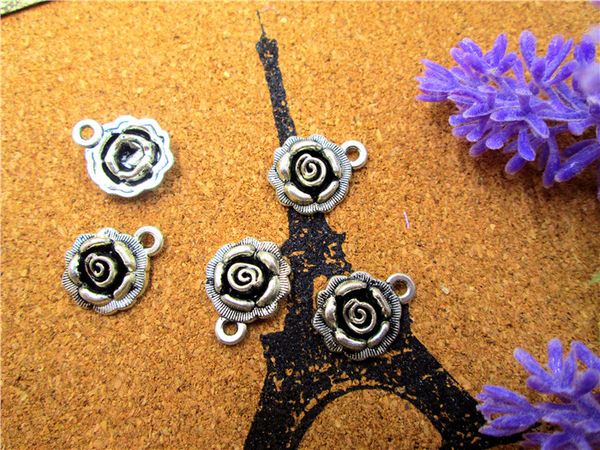 45pcs 3d silver rose charms, flower charms, tibetan "pewter" rose pendants combined shipping, Bronze;silver
45pcs 3d silver rose charms, flower charms, tibetan "pewter" rose pendants combined shipping, Bronze;silver