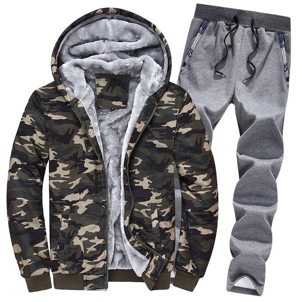 camouflage cardigan coats long pants mens tracksuits casual hooded sweatshirts sweatpants outfits man sweatsuits 2pcs mens clothes, Gray
camouflage cardigan coats long pants mens tracksuits casual hooded sweatshirts sweatpants outfits man sweatsuits 2pcs mens clothes, Gray