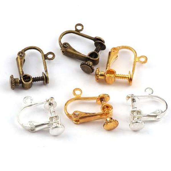 13x16mm metal brass screw clip earring converter,non-pierced ears diy earring back earstud pendant jewelry findings, White
13x16mm metal brass screw clip earring converter,non-pierced ears diy earring back earstud pendant jewelry findings, White
