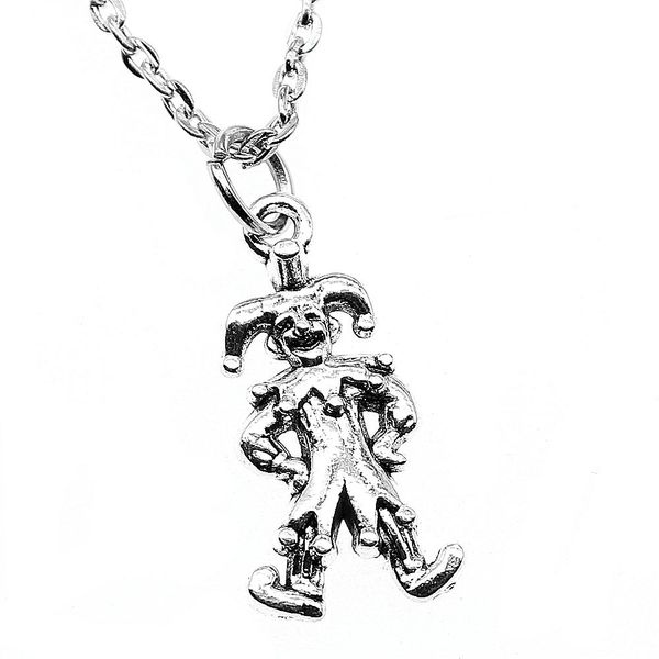 wysiwyg 5 pieces metal chain necklaces pendants male necklace fashion clown funny people harlequin 24x12mm n2-b13875, Silver
wysiwyg 5 pieces metal chain necklaces pendants male necklace fashion clown funny people harlequin 24x12mm n2-b13875, Silver
