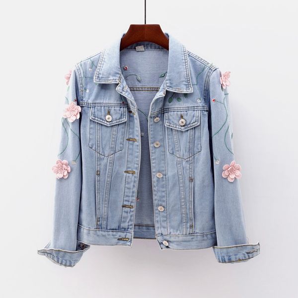 new autumn short show thin three-dimensional embroidered long-sleeved jacket joker students coat cardigan, Black;brown
new autumn short show thin three-dimensional embroidered long-sleeved jacket joker students coat cardigan, Black;brown