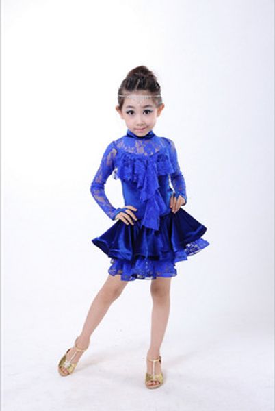 new fringe lace girls latin dance dress for girls skirt sleeveless latin salsa ballroom samba dancing dresses kids mini skirt, Blue
new fringe lace girls latin dance dress for girls skirt sleeveless latin salsa ballroom samba dancing dresses kids mini skirt, Blue