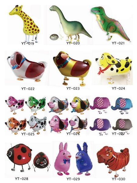 40 style funny walking animal pets balloon inflatable aluminum christmas decoration children toys dhl ing
40 style funny walking animal pets balloon inflatable aluminum christmas decoration children toys dhl ing