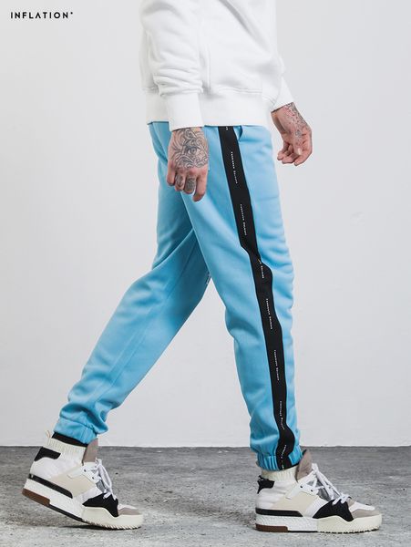 stylish contrast track pants side striped with letter printed pants elastic waist casual jogger legging pants clothing, Black
stylish contrast track pants side striped with letter printed pants elastic waist casual jogger legging pants clothing, Black