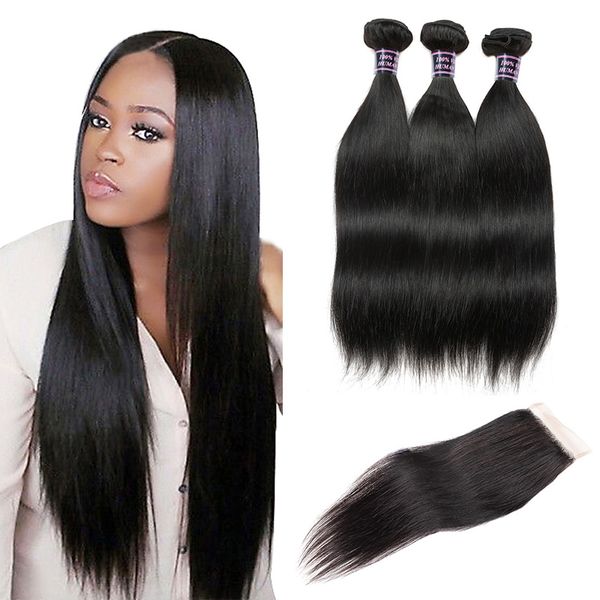 8a brazilian straight & body wave human hair bundles with closure brazilian human hair with closure unprocessed virgin hair weaves wholesale, Black
8a brazilian straight & body wave human hair bundles with closure brazilian human hair with closure unprocessed virgin hair weaves wholesale, Black