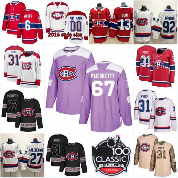 New Season Montreal Canadiens 6 Shea Weber 37 Antti Niemi 31 Carey Price 41 Paul Byron 24 Phillip Danault 13 Max Domi Hockey Jerseys
New Season Montreal Canadiens 6 Shea Weber 37 Antti Niemi 31 Carey Price 41 Paul Byron 24 Phillip Danault 13 Max Domi Hockey Jerseys