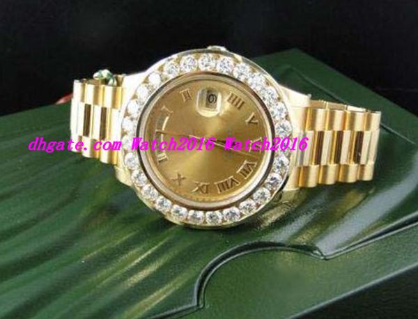 2018 luxury wristwatch amazing mens 2 ii 18k 41mm yellow gold bigger diamond watch automatic mens watch men's watches quality
2018 luxury wristwatch amazing mens 2 ii 18k 41mm yellow gold bigger diamond watch automatic mens watch men's watches quality