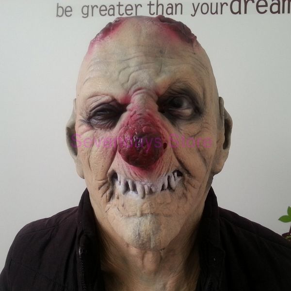 grade halloween party cosplay goblin kingdom mask big nose horror mask high simulation zombie head cover horror latex mask
grade halloween party cosplay goblin kingdom mask big nose horror mask high simulation zombie head cover horror latex mask
