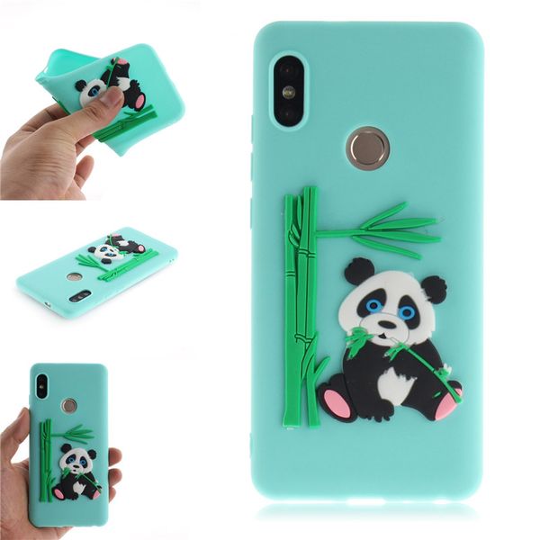 

Модная крышка для Xiaomi Redmi Note 5 Чехол Coque Candy Силиконовая панда из бамбука Мягкие чех