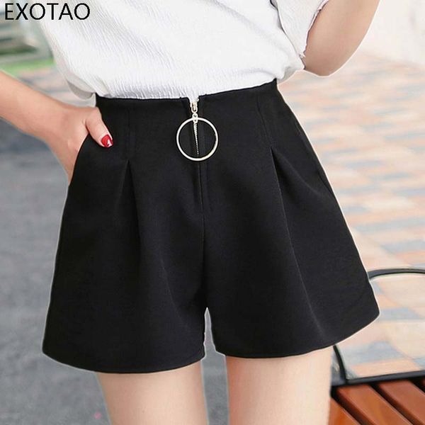 exotao black white blue high waist short femme women loose pockets a-line shorts summer casual short pants female new s-xxl, White;black
exotao black white blue high waist short femme women loose pockets a-line shorts summer casual short pants female new s-xxl, White;black