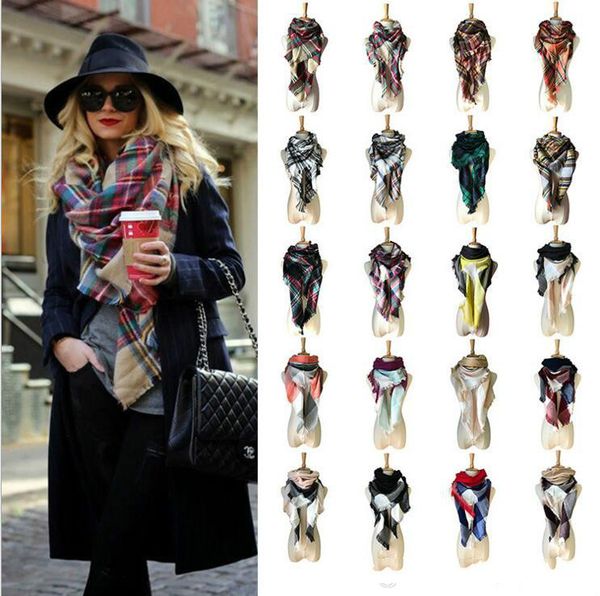 women plaid scarves grid tassel wrap oversized check shawl tartan cashmere scarf winter neckerchief lattice blankets fashion yya89, Blue;gray
women plaid scarves grid tassel wrap oversized check shawl tartan cashmere scarf winter neckerchief lattice blankets fashion yya89, Blue;gray