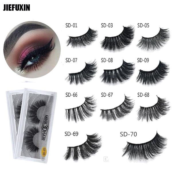 1pair/lot 3d mink eyelashes hand made crisscross false eyelashes cruelty dramatic 3d mink lashes for beauty makeup
1pair/lot 3d mink eyelashes hand made crisscross false eyelashes cruelty dramatic 3d mink lashes for beauty makeup