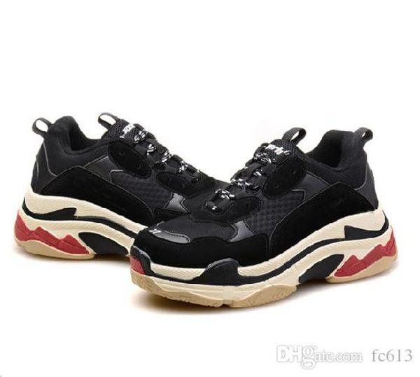 2018 bl triple s 17fw sneakers men women casual shoes vintage kanye old grandpa trainers sneaker fashion shoe outdoor boots, Black
2018 bl triple s 17fw sneakers men women casual shoes vintage kanye old grandpa trainers sneaker fashion shoe outdoor boots, Black