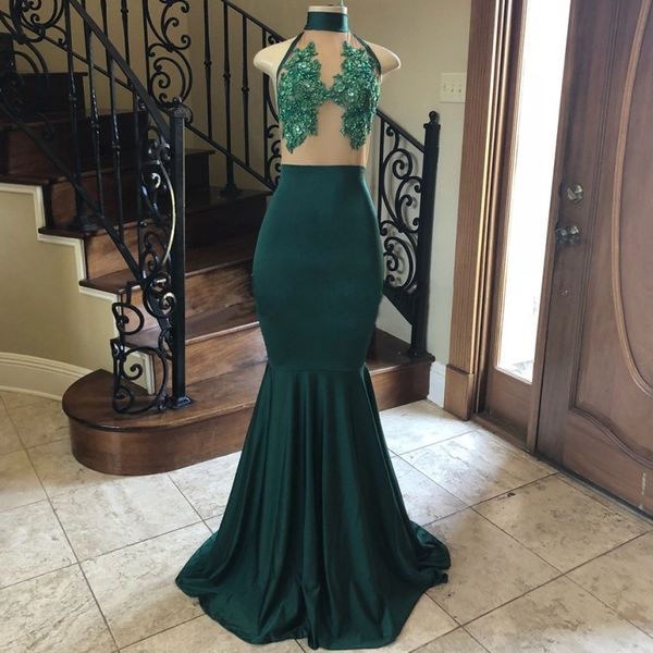 illusion dark green evening dress 2018 high neck mermaid floor length prom dresses chic beaded lace applique party gowns robe de soiree, Black
illusion dark green evening dress 2018 high neck mermaid floor length prom dresses chic beaded lace applique party gowns robe de soiree, Black