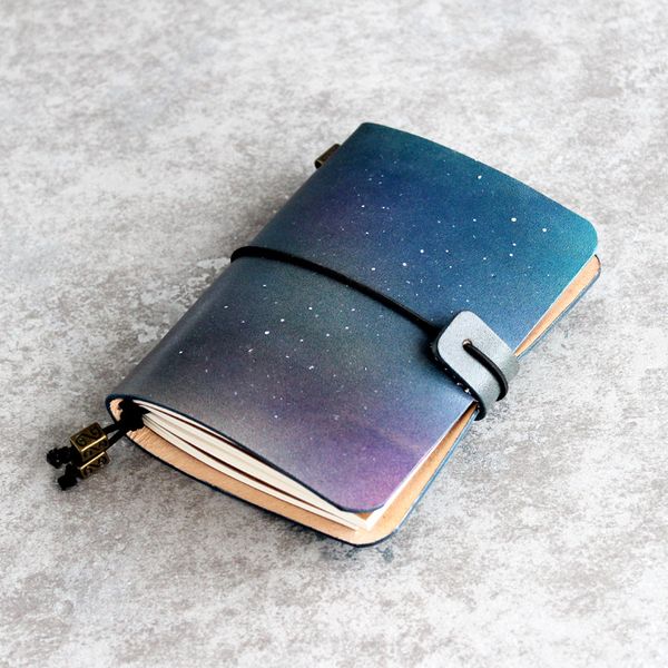 2017 creative-gift blue star sky leather cover journal traveler notebook with inner paper vintage handmade cute travel not, Purple;pink
2017 creative-gift blue star sky leather cover journal traveler notebook with inner paper vintage handmade cute travel not, Purple;pink