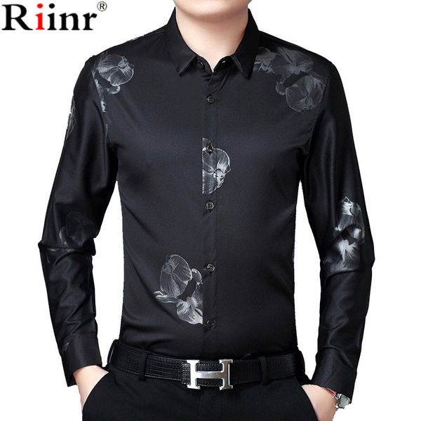 riinr new arrival middle aged men shirts long sleeve solid color formal business shirt brand men's dress shirts, White;black
riinr new arrival middle aged men shirts long sleeve solid color formal business shirt brand men's dress shirts, White;black
