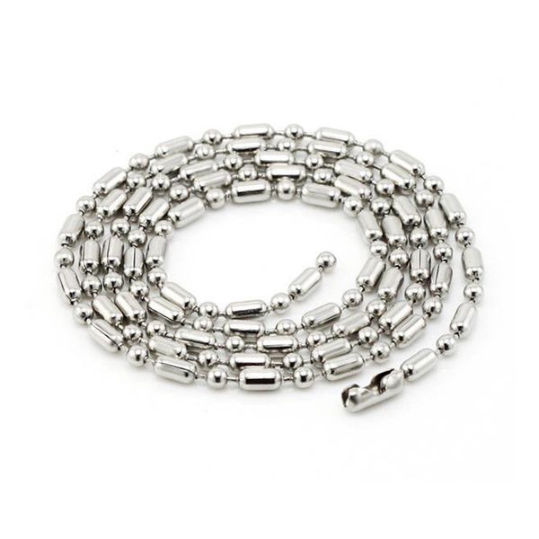 316l stainless steel bamboo bead chains link necklace jewelry accessories men women lobster clasps chain jewelry, Silver
316l stainless steel bamboo bead chains link necklace jewelry accessories men women lobster clasps chain jewelry, Silver