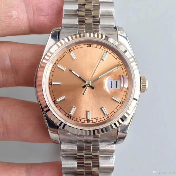 automatic watches just style 36mm sapphire glass original folding buckle 361l stainless steel christmas gift, Slivery;brown
automatic watches just style 36mm sapphire glass original folding buckle 361l stainless steel christmas gift, Slivery;brown