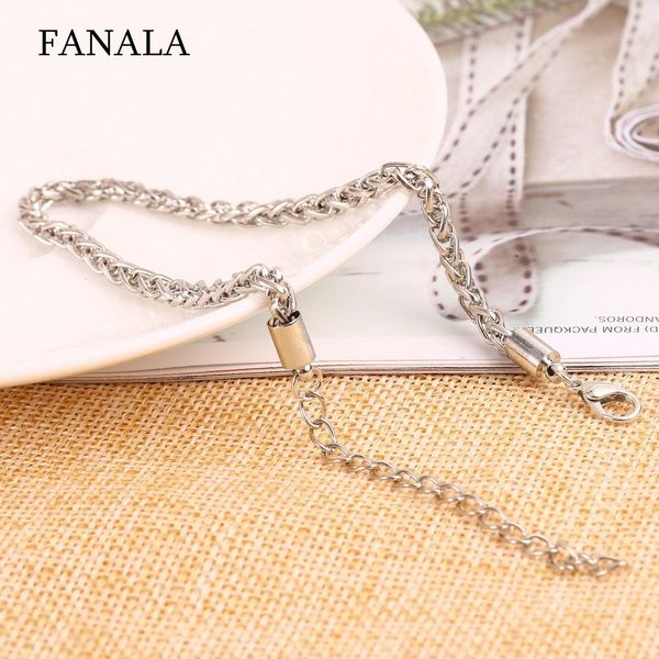 fanala fashion gift alloy bracelet silver link chain jewelry accessories wedding evening party banquet daily life, Black
fanala fashion gift alloy bracelet silver link chain jewelry accessories wedding evening party banquet daily life, Black