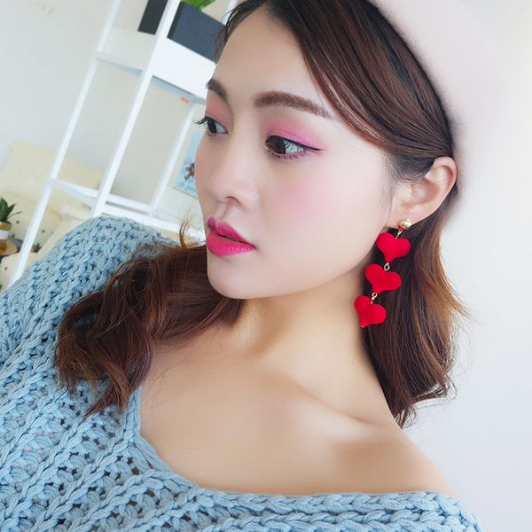 winter plush mink peach love series long earrings small ear jewelry wholesale ing, Silver
winter plush mink peach love series long earrings small ear jewelry wholesale ing, Silver