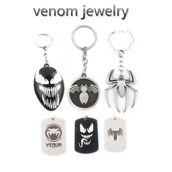 wholesale venom keychain superhero eddie brock black mask keychain for men jewelry gift, Silver
wholesale venom keychain superhero eddie brock black mask keychain for men jewelry gift, Silver