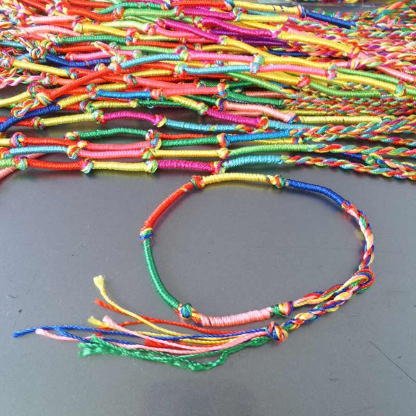 bb-346 wholesale colorful friendship bracelets rope tibetan hand lucky knots amulet bracelet 50pcs lot ship, Black
bb-346 wholesale colorful friendship bracelets rope tibetan hand lucky knots amulet bracelet 50pcs lot ship, Black