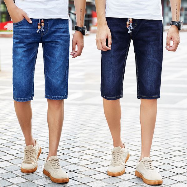 large big size 28-46 48 casual shorts for men elastic waist 2018 new dark/light blue men's denim shorts male cowboy short pants
large big size 28-46 48 casual shorts for men elastic waist 2018 new dark/light blue men's denim shorts male cowboy short pants