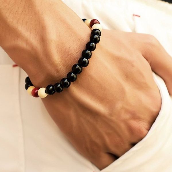 new fashion men black beads link bracelets 8mm natural stone 18cm long jewelry for gift 3pcs wholesale
new fashion men black beads link bracelets 8mm natural stone 18cm long jewelry for gift 3pcs wholesale