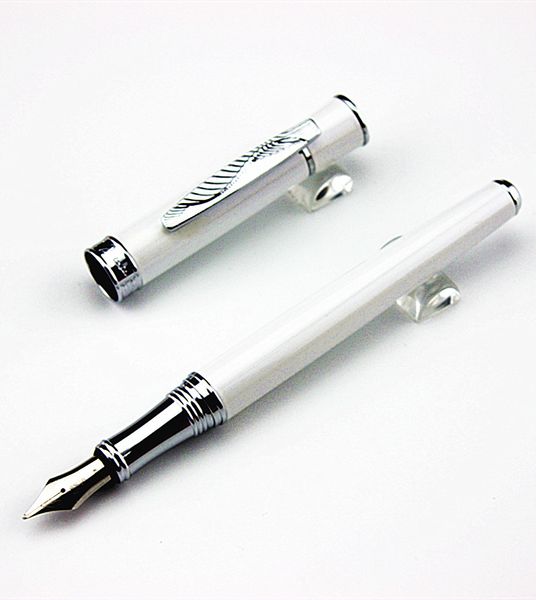 picasso 607 white stainless steel 0.5mm nib fountain pen
picasso 607 white stainless steel 0.5mm nib fountain pen