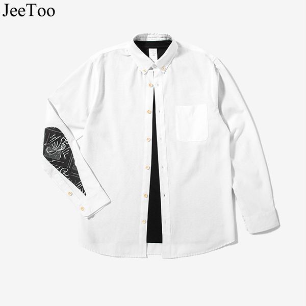 new fashion casual male shirts features water drops patchwork men's shirt white long sleeve mens dress turn down collor shirts, White;black
new fashion casual male shirts features water drops patchwork men's shirt white long sleeve mens dress turn down collor shirts, White;black