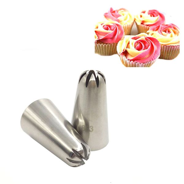 #853 cake tips decoration nozzles stainless steel icing piping cream decoration tip pastry cake piping tools
#853 cake tips decoration nozzles stainless steel icing piping cream decoration tip pastry cake piping tools