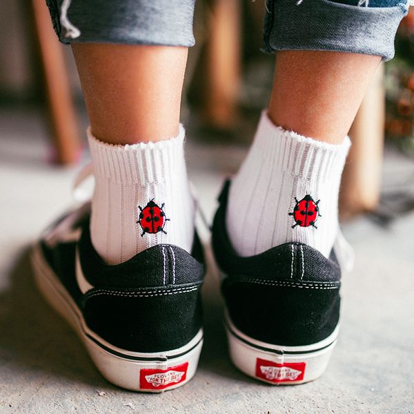 funny paerned coon solid ankle women short socks summer happy harajuku soft customized embroidery short sox, Black;white
funny paerned coon solid ankle women short socks summer happy harajuku soft customized embroidery short sox, Black;white