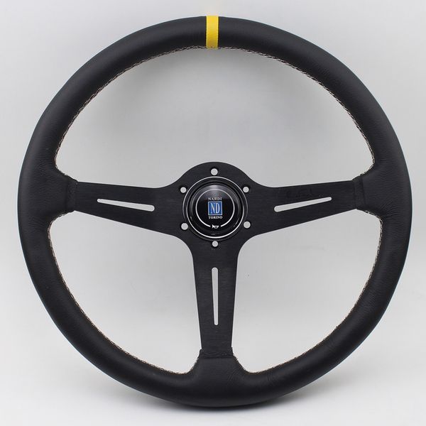 Univer al 15inch 380mm racing teering wheel black flat leather port teering wheel
Univer al 15inch 380mm racing teering wheel black flat leather port teering wheel