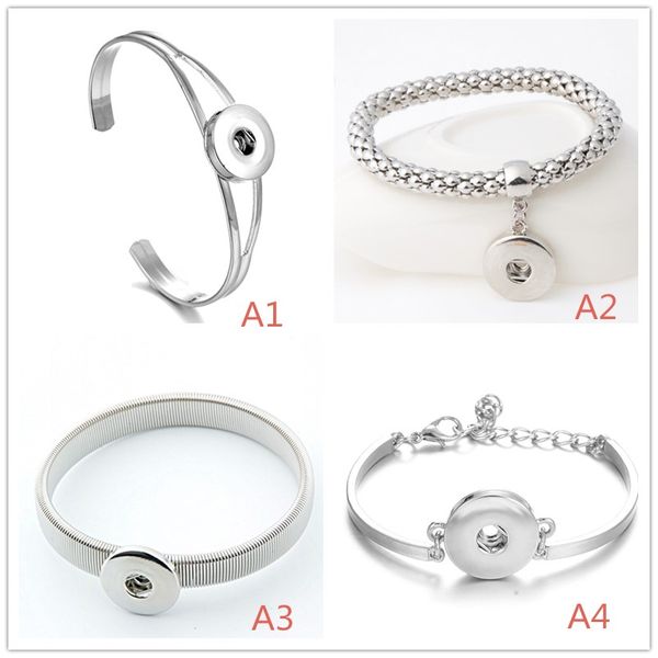 4styles noosa chunks silver gold plated snap button bracelet 18mm snap buttons charm bracelet bangles diy snap button jewelry, Golden;silver
4styles noosa chunks silver gold plated snap button bracelet 18mm snap buttons charm bracelet bangles diy snap button jewelry, Golden;silver