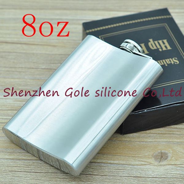 200pcs 8oz stainless steel pocket flask russian hip flask male small portable mini sbottles whiskey jug small gifts for man
200pcs 8oz stainless steel pocket flask russian hip flask male small portable mini sbottles whiskey jug small gifts for man