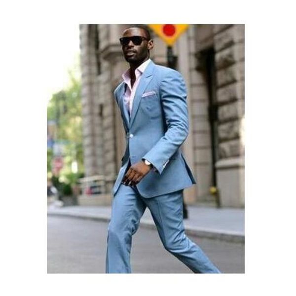 2018 latest light blue linen men suit slim 2piece tuxedo groom suits custom prom blazer terno masculino(jacket+pant+tie, White;black
2018 latest light blue linen men suit slim 2piece tuxedo groom suits custom prom blazer terno masculino(jacket+pant+tie, White;black