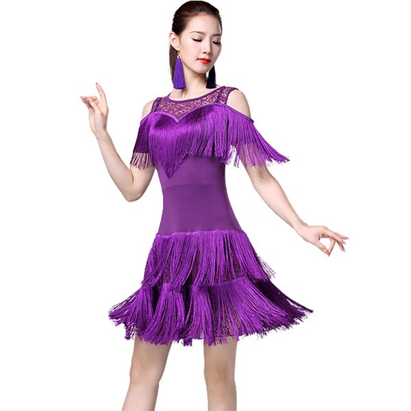 latin dance dress women salsa dress tango samba costume 3 colors d0400 short sleeve with tassels lace shoulder, Black;red
latin dance dress women salsa dress tango samba costume 3 colors d0400 short sleeve with tassels lace shoulder, Black;red