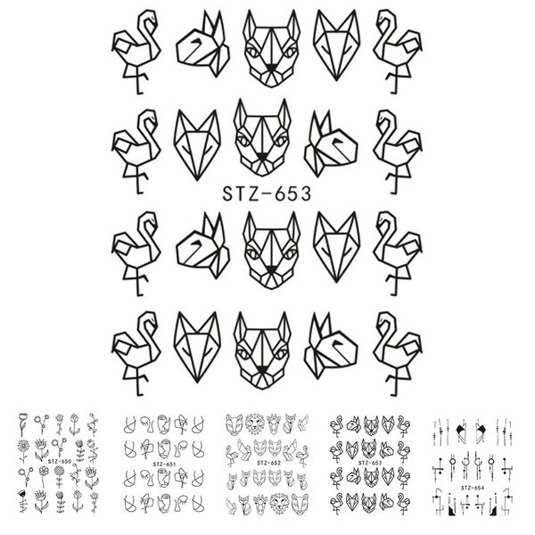 2018 nail jewelry sticker tatoos women girls flower abstract sketch animal 3d nail art decoration, Black
2018 nail jewelry sticker tatoos women girls flower abstract sketch animal 3d nail art decoration, Black