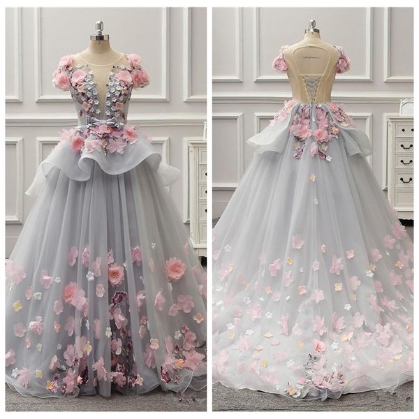 2021 sheer colorful ball gown girl' pageant dresses spring summer light gray flora appliques evening gowns lace up back peplum party w, White;red
2021 sheer colorful ball gown girl' pageant dresses spring summer light gray flora appliques evening gowns lace up back peplum party w, White;red